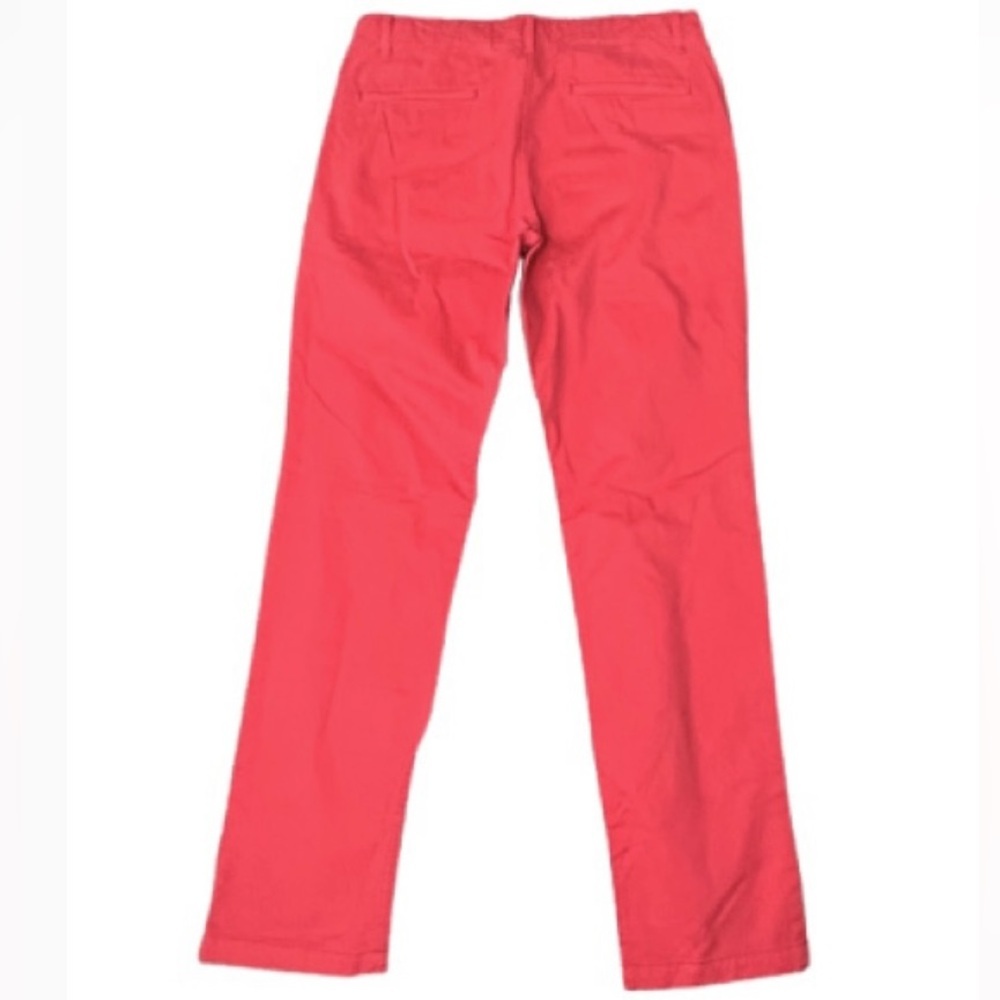 GAP Men's Preppy Slim Classic Orange Red Chinos Casual Pants - Picture 3 of 12